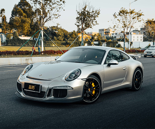 2012款GT银911改翻毛皮内饰+上仪表台+门板上段+方向盘翻毛皮+安全带